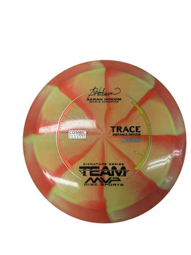 Used MVP TEAM SIGNATURE SERIES HOKOM TRACE Disc Golf Driver Orange 174g 11835-S000205570