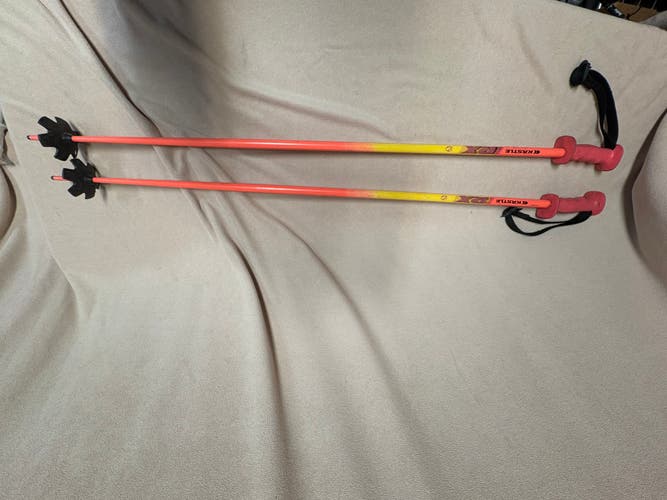 48in (120cm) Kastle All Mountain RX Ski Poles (Used)