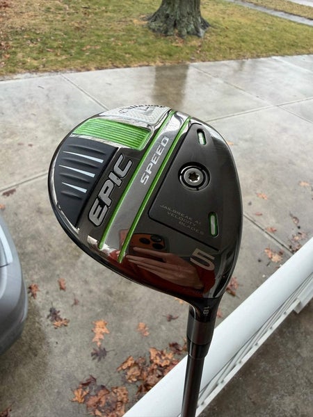 Callaway EPIC Speed 5-Wood 18 Hzrdus Smoke iM10 Stiff Flex 42.5 +HC NICE