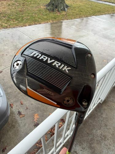 Callaway Mavrik Max Driver 9 Evenflow Riptide Stiff Flex 45.25