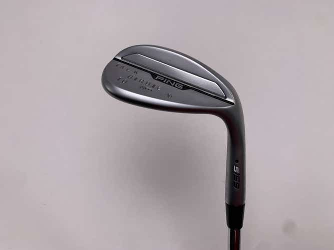 PING S159 Chrome 58* 8 H Lob Wedge DG S200 Stiff Steel Men's RH