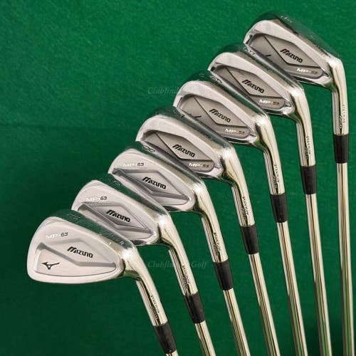 Mizuno MP-53/MP-63 Forged 4-PW Iron Set Dynamic Gold S300 Steel Stiff