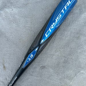 Gray 2020 Easton Crystal Alloy Bat (-13) Alloy 16 oz 29" (Used)