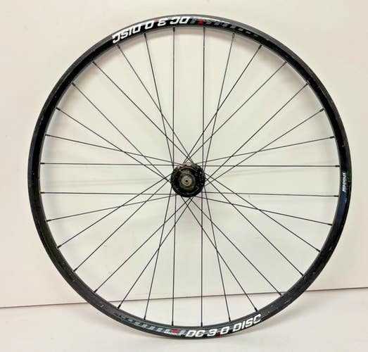 Maddux DC 3.0 Disc 32-Spoke Black Aluminum 622x17/700C Front Wheel Formula Hub