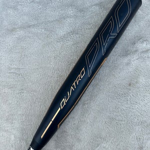 Black 2020 Rawlings Quatro Pro Composite Bat (-10) Composite 22 oz 32" (Used)