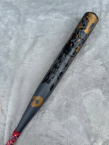 2013 Gray DeMarini Dark DKS-13 Bat (-6) 28 oz 34" (Used)