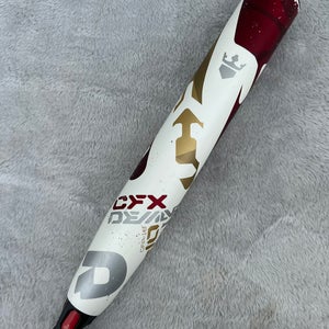 White 2018 DeMarini CFX Composite Bat (-10) Composite 20 oz 30" (Used)