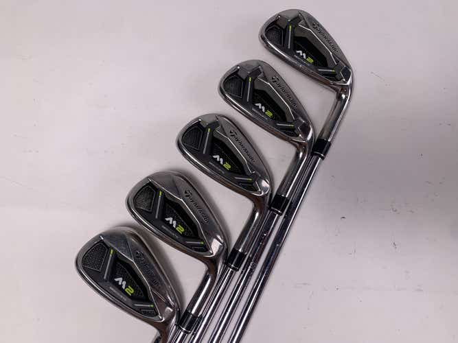 TaylorMade M2 2016 Iron Set 6-PW REAX 88g Regular Steel Mens RH