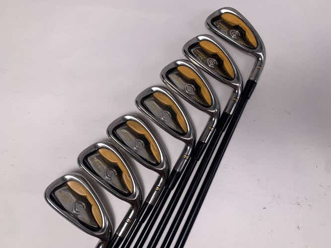 Cleveland CG Gold Iron Set 4-PW 78g Regular Graphite Mens RH
