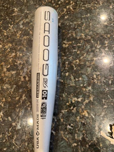 2024 DeMarini The Goods One Piece Alloy USSSA Certified Bat (-10) 18 oz 28" (Used)