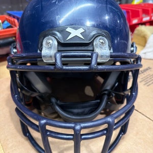 USED XENITH X2E+ YOUTH FOOTBALL HELMET - MEDIUM - NAVY