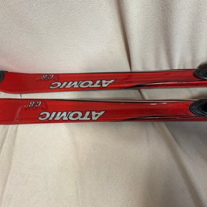 Unisex All Mountain 180 cm Atomic Beta Carv 8 Skis With Bindings (Used)