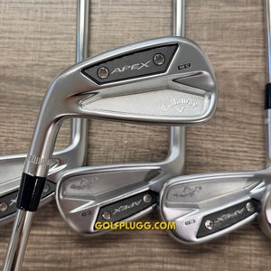 Left-Handed Callaway Apex CB 2024 Iron Set 4-PW / DG Tour Issue, X Stiff (469)