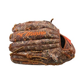 Used Mizuno PRO SELECT BB/SB Glove RH Throw Brown 12 3/4" 11859-S000028554