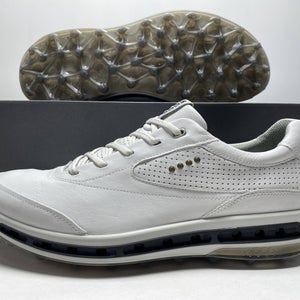 Ecco Cool Pro Golf Shoes White Black Men's SZ 8-8.5 ( 155304 50948 )