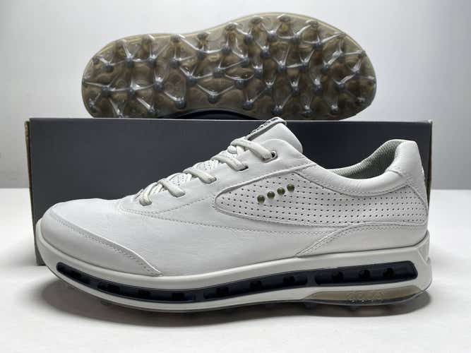 Ecco Cool Pro Golf Shoes White Black Men's SZ 8-8.5 ( 155304 50948 )