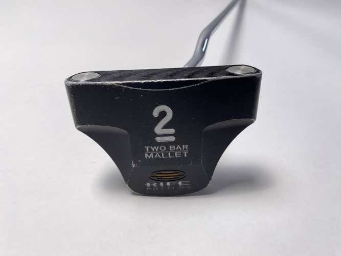 Guerin Rife Two Bar Mallet Putter 35.5" SuperStroke Tour 2.0 Mens RH