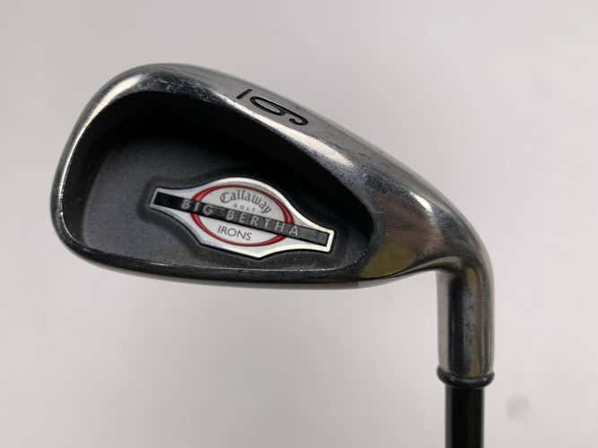 Callaway Big Bertha 2002 Single 6 Iron RCH 75i Senior Graphite Mens RH