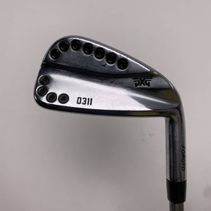 PXG 0311 Chrome Single 6 Iron AeroTech SteelFiber i70 Regular Graphite Mens RH