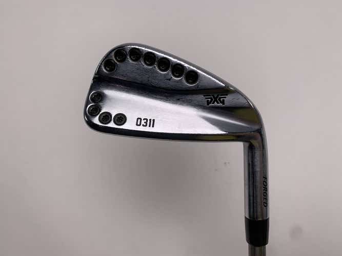 PXG 0311 Chrome Single 6 Iron AeroTech SteelFiber i70 Regular Graphite Mens RH