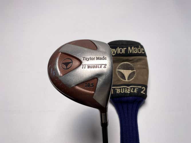 TaylorMade Ti Bubble 2 Driver 10.5* Bubble 2 R-80 80g Regular Mens RH HC