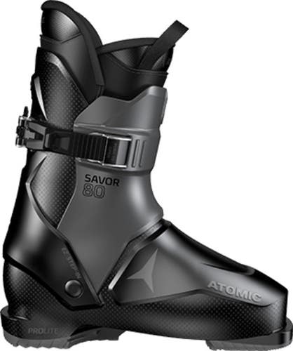 NEW ATOMIC SAVOR 80 SKI BOOTS MEN SIZE 31.5/ 13.5 REAR ENTRY