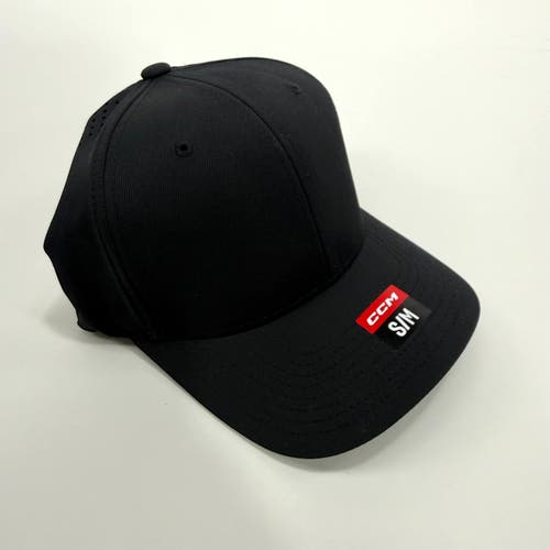 New Black CCM Training Flex Cap | Senior S/M | #191520297558