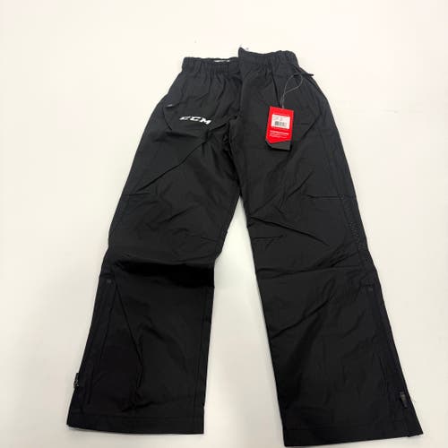 New Black CCM Youth Premium Hockey Warm Up Pant | Youth M | #888600282473