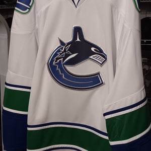 White Goalie Cut Reebok Jersey (New)