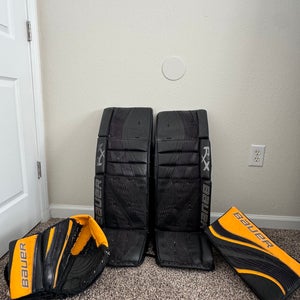 BAUER RX8 LE Full Goalie Set Size 35” Pads
