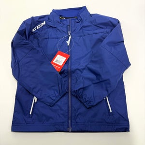 New Royal Blue CCM Youth Light Weight Rink Suit Jacket | Youth XS | #888600282336