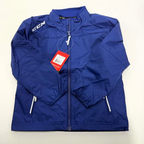 New Royal Blue CCM Youth Light Weight Rink Suit Jacket | Youth XS | #888600282336