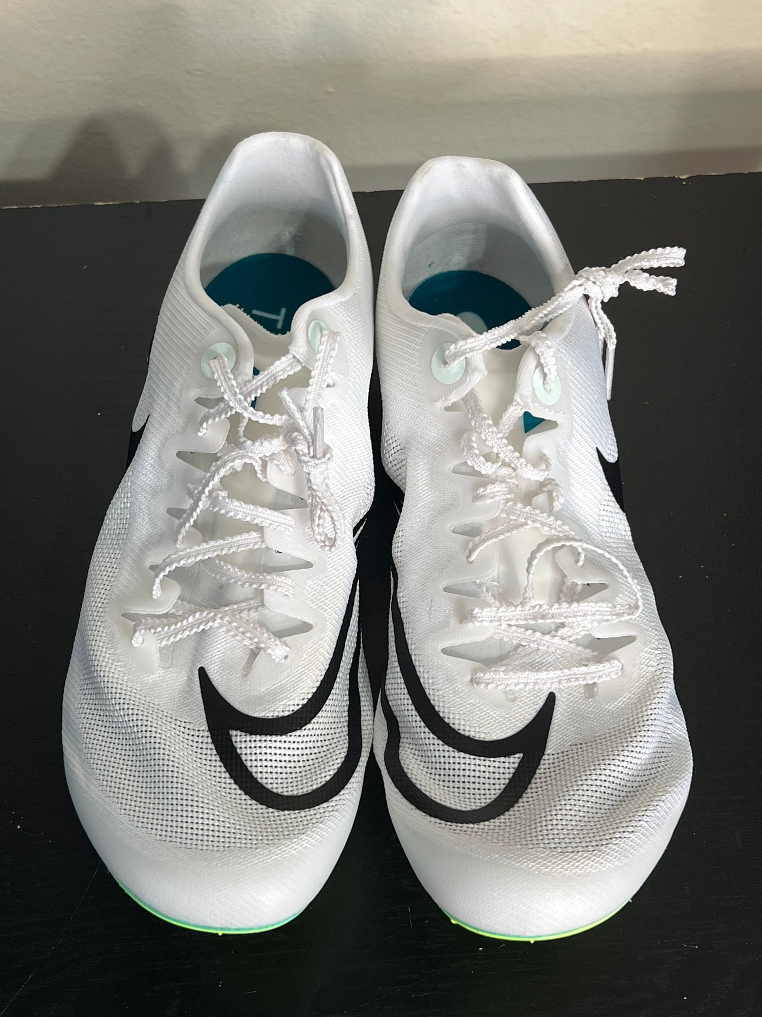 NEW Nike Zoom Ja Fly 4 Electric Algae Track & Field Shoes Spikes DR2741 102 Amazon.com | Unisex JA Fly 4 (102 - White/Black-Bright  main image 2