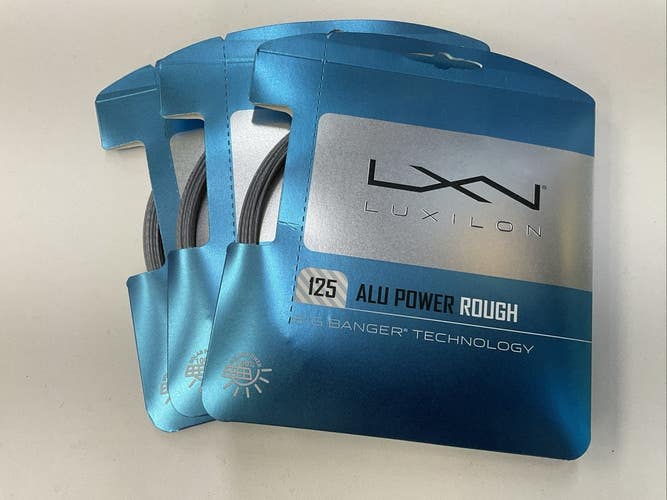 3 Pack Luxilon Alu Power Rough 125