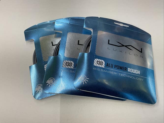 3 Pack Luxilon Alu Power Rough 130