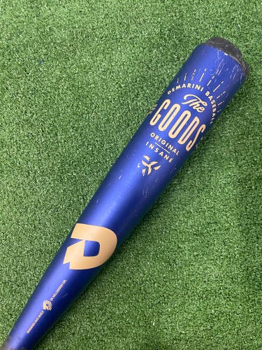 DeMarini The Goods One Piece BBCOR Bat 2021 (-3)