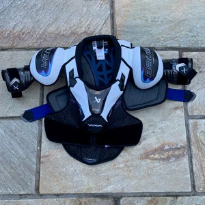 Large Intermediate Bauer Vapor Flylite Shoulder Pads (Used)