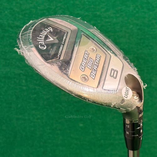 NEW Callaway Great Big Bertha 32 8 Hybrid UST Helium 60I F2 Graphite Seniors