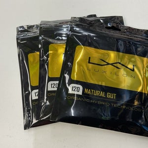 3 Pack Luxilon Natural Gut 120