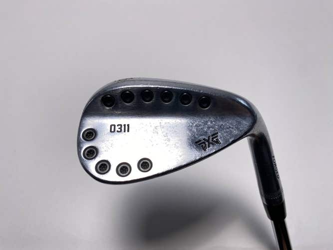PXG 0311 Chrome Sand Wedge SW 56* 14 Bounce KBS Hi-Rev 2.0 125g Stiff RH