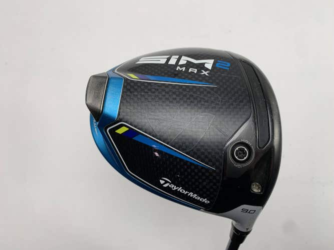 TaylorMade SIM2 MAX Driver 9* Fujikura Ventus Blue 5-S Stiff Graphite Mens RH