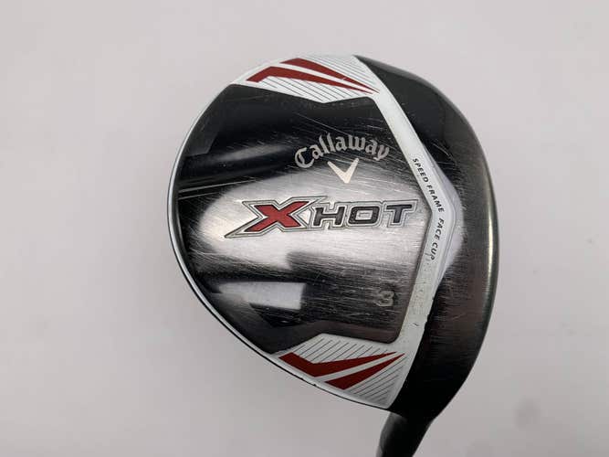 Callaway X Hot 19 3 Fairway Wood 15* Project X PXv Stiff Graphite Mens RH