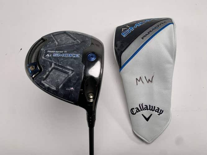 Callaway Paradym Ai Smoke Max Driver 9* Denali Frost 6.0 60g Stiff RH HC