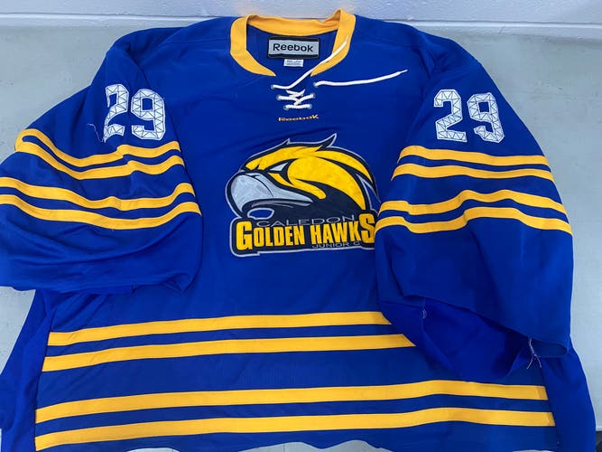 Caledon Golden Hawks goalie Jersey #29