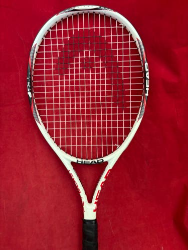 Tennis Racquet: HEAD Ti. Tornado tennis racquet, grip 4 3/8, head 105”