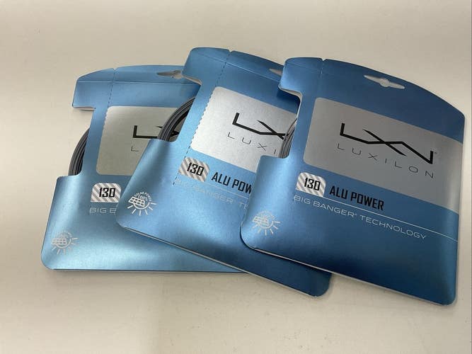3 Pack Luxilon Alu Power 130