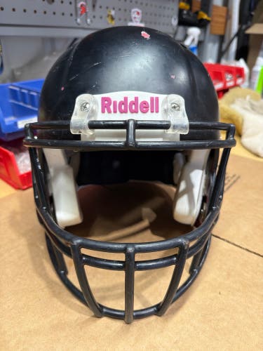 USED RIDDELL SPEED ADULT HELMET - MEDIUM - FLAT BLACK - REJECT