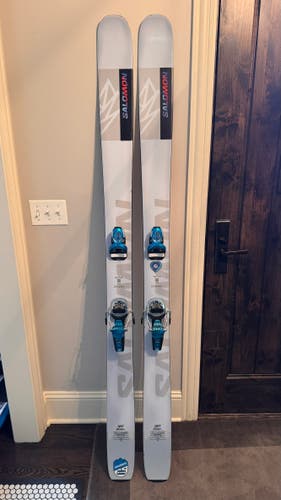 2025 Salomon QST Blank (194cm) + Look Pivot 18 2.0 GW (Steel Blue)