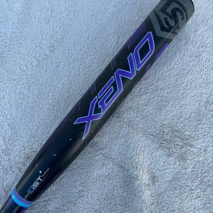 Black 2020 Louisville Slugger Xeno Composite Bat (-10) Composite 22 oz 32" (Used)