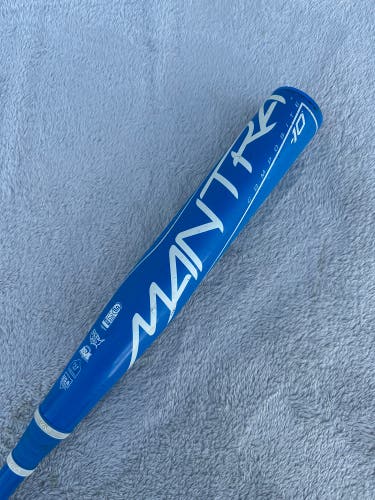Blue 2021 Rawlings Mantra Composite Bat (-10) Composite 20 oz 30" (Used)